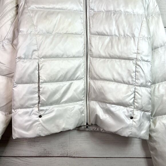 Ralph Lauren RLX Down Puffer Zip White Jacket Women’s Size S - Picture 4 of 13